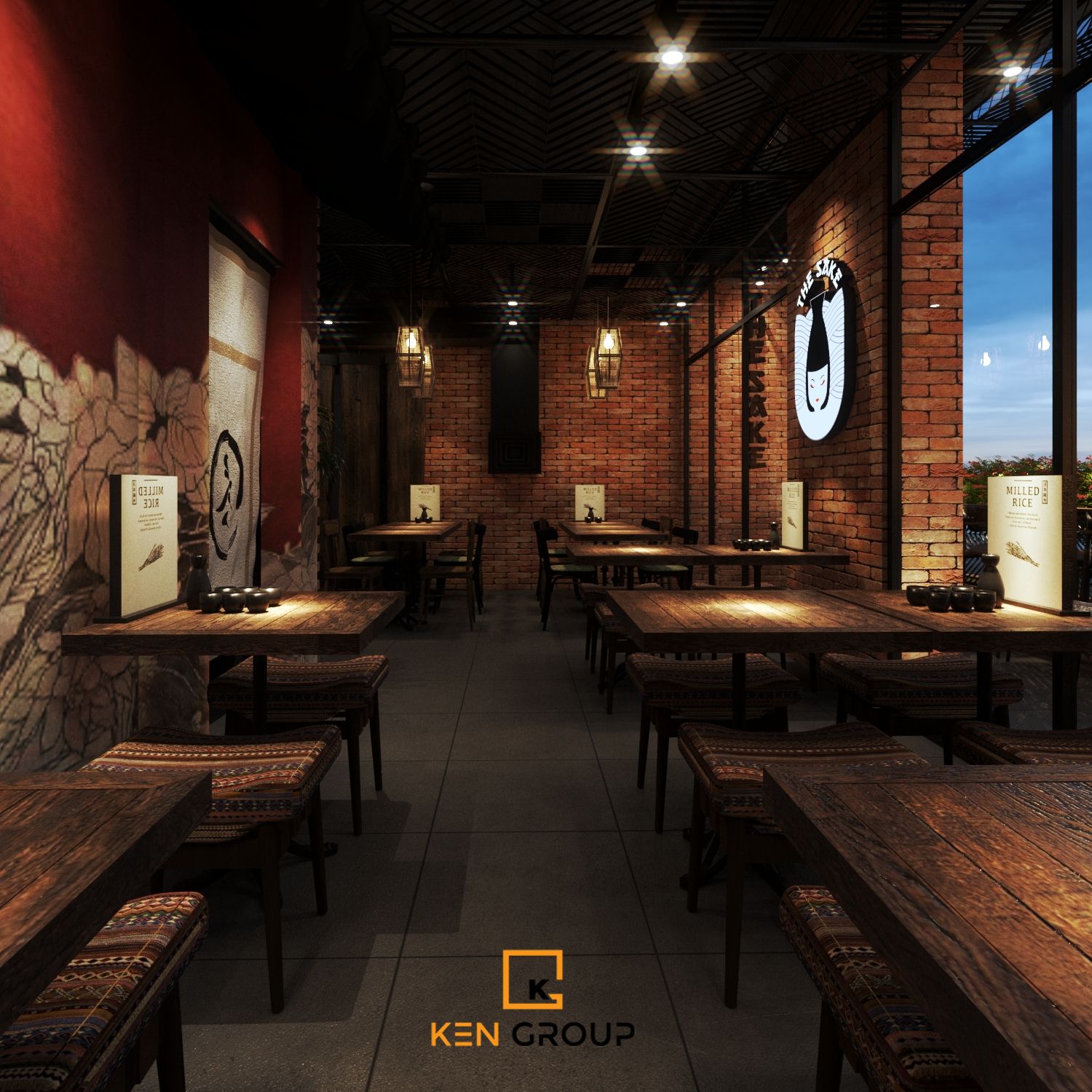 Designing The Sake Restaurant