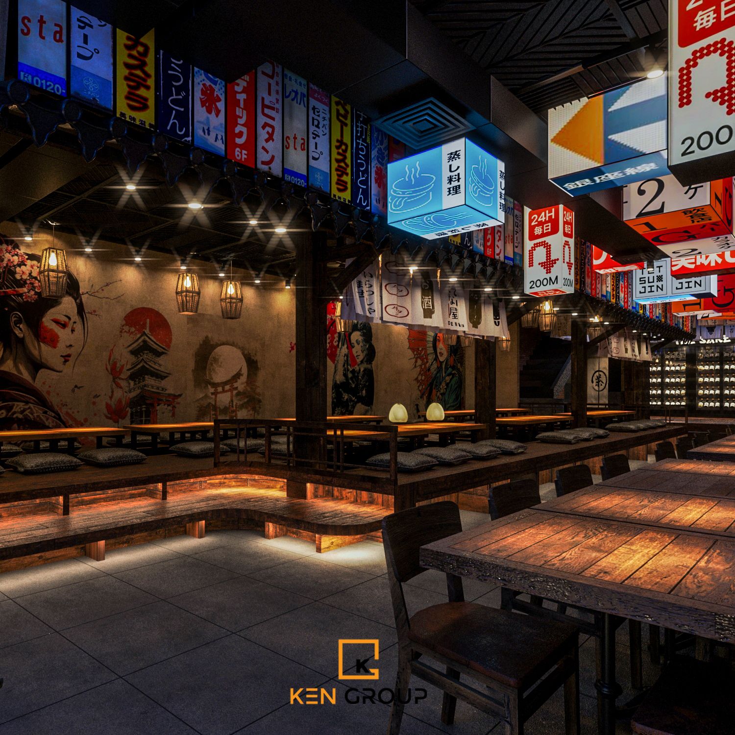 Designing The Sake Restaurant