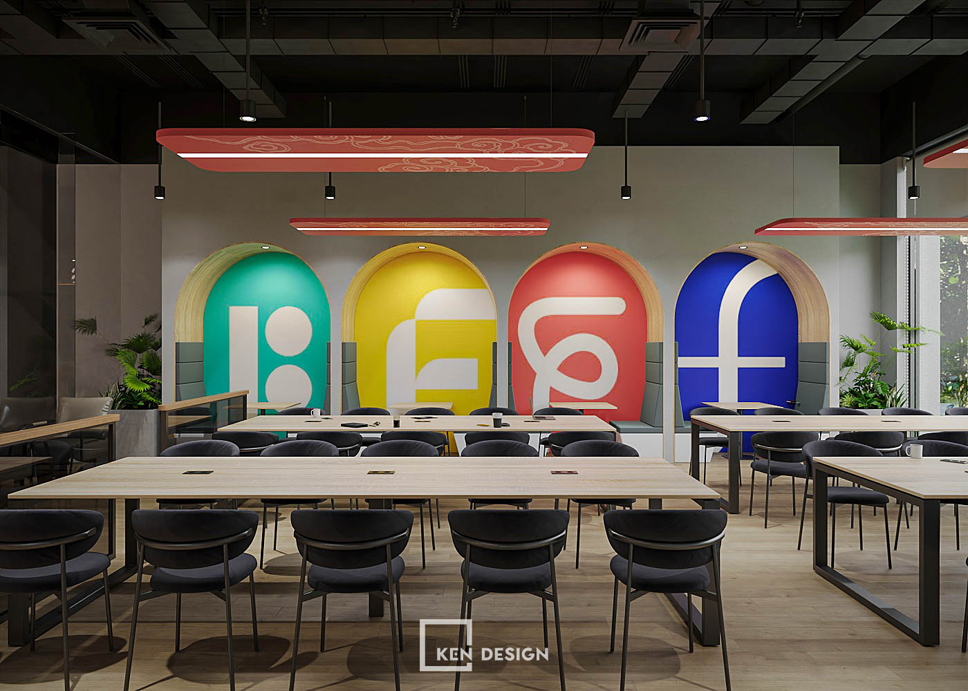 The Flow Haus Coworking Cafe Design at Ha Noi