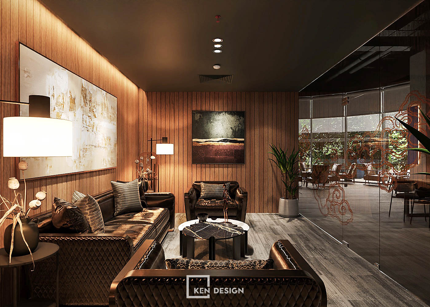 The Flow Haus Coworking Cafe Design at Ha Noi