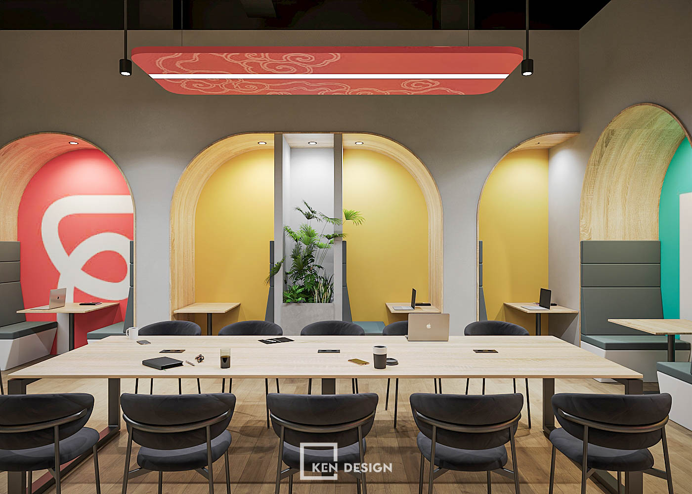 The Flow Haus Coworking Cafe Design at Ha Noi