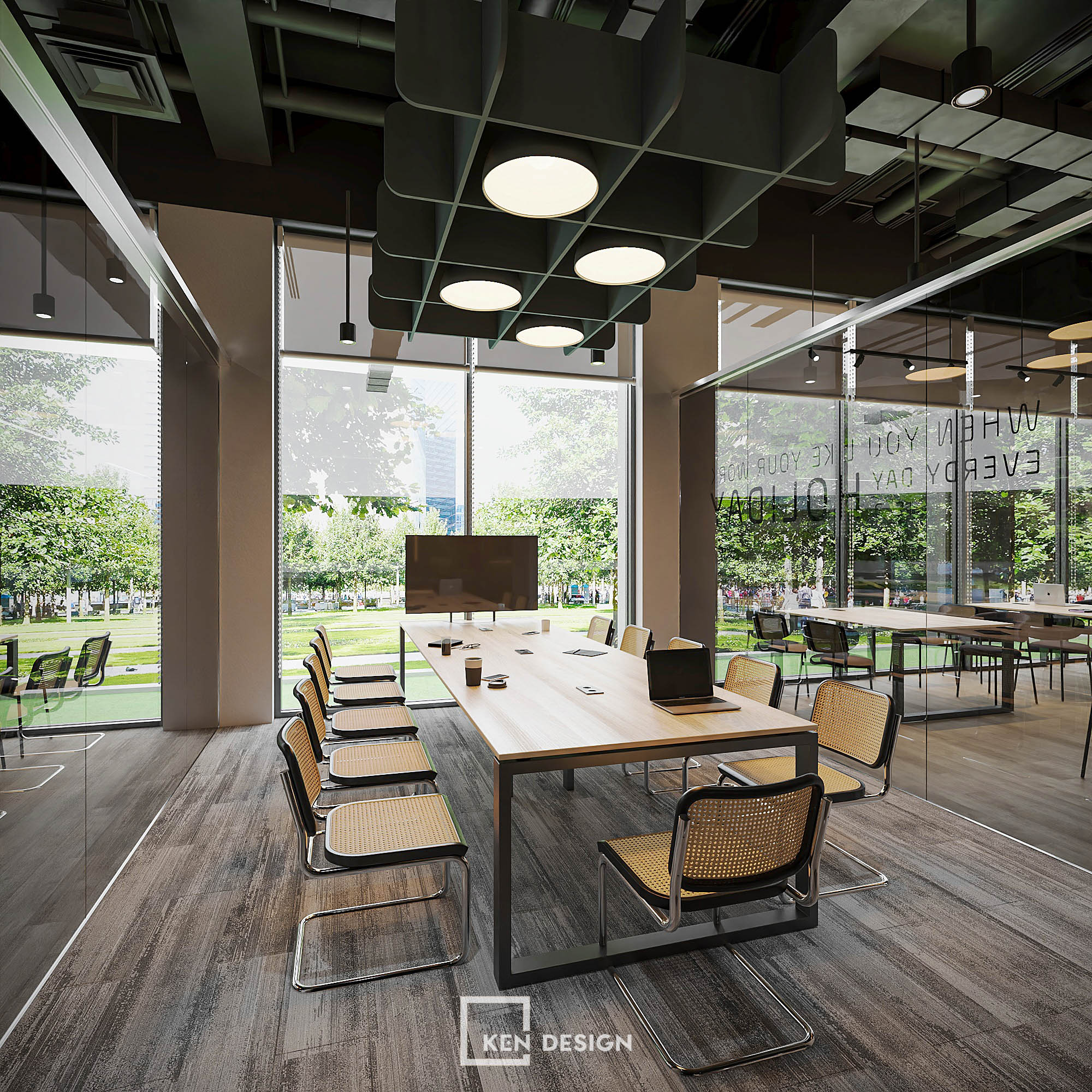 The Flow Haus Coworking Cafe Design at Ha Noi