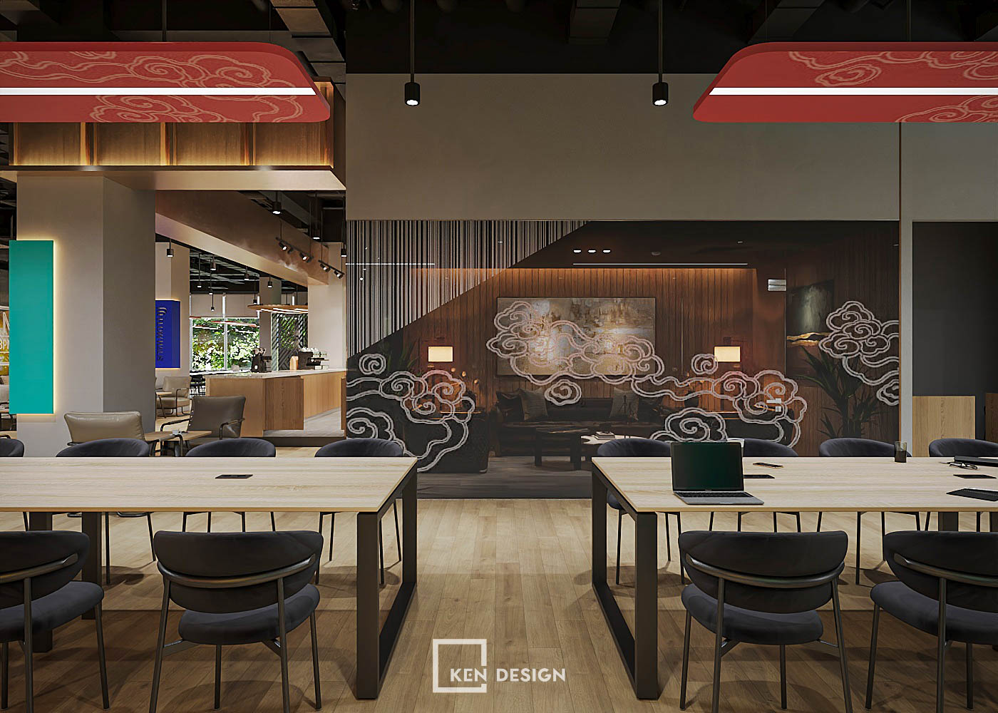 The Flow Haus Coworking Cafe Design at Ha Noi