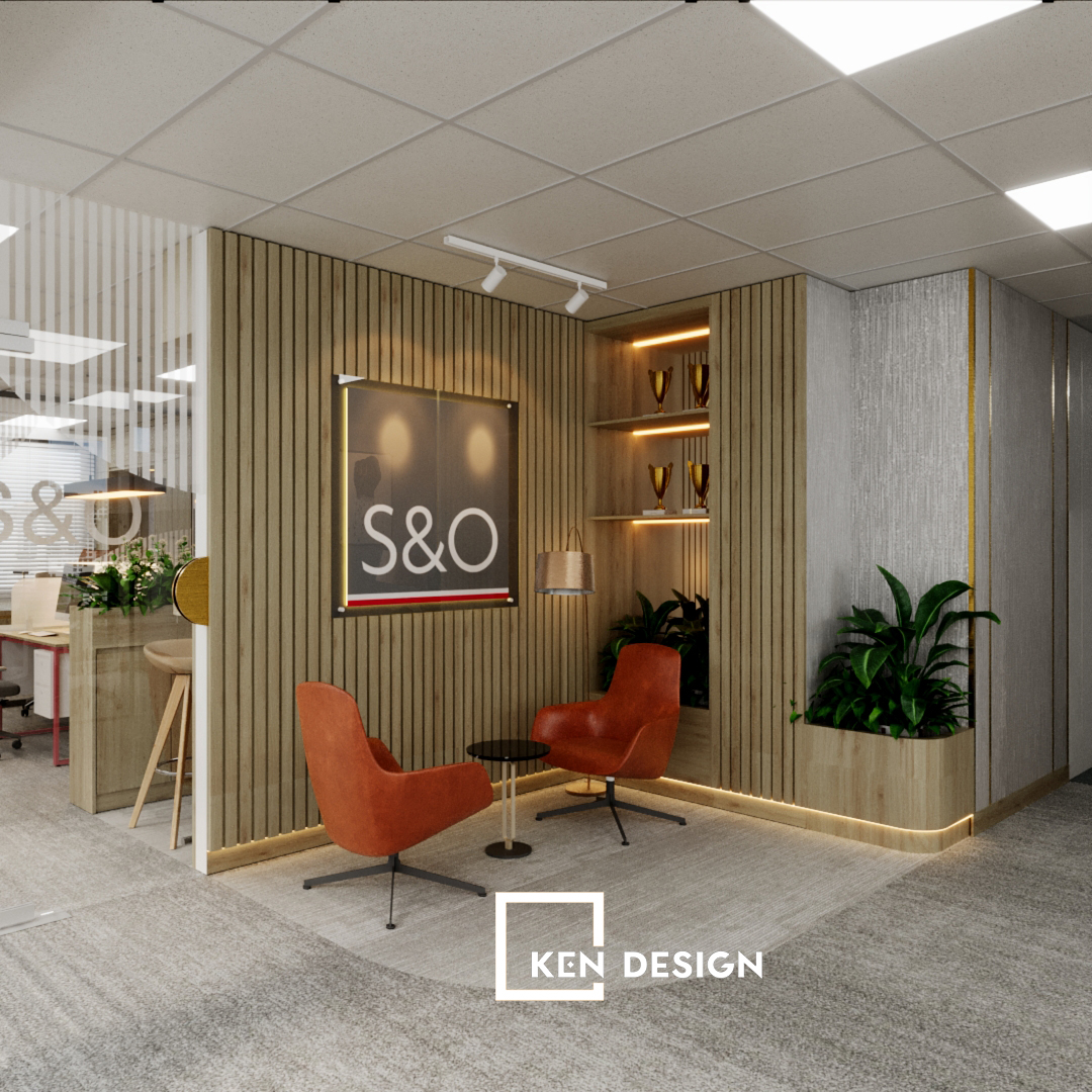 Interior Design of S&O Office in Ho Chi Minh City