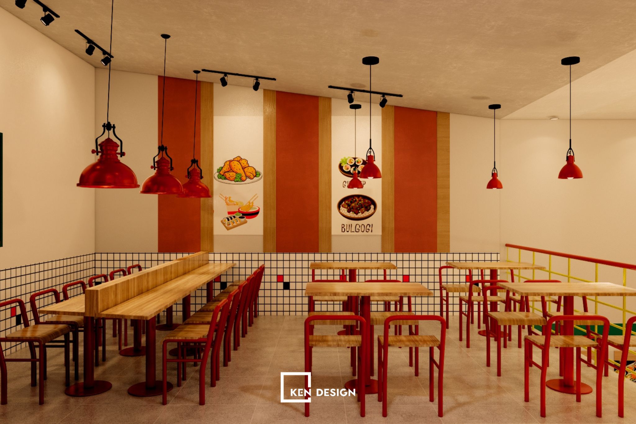 Jjajang restaurant design