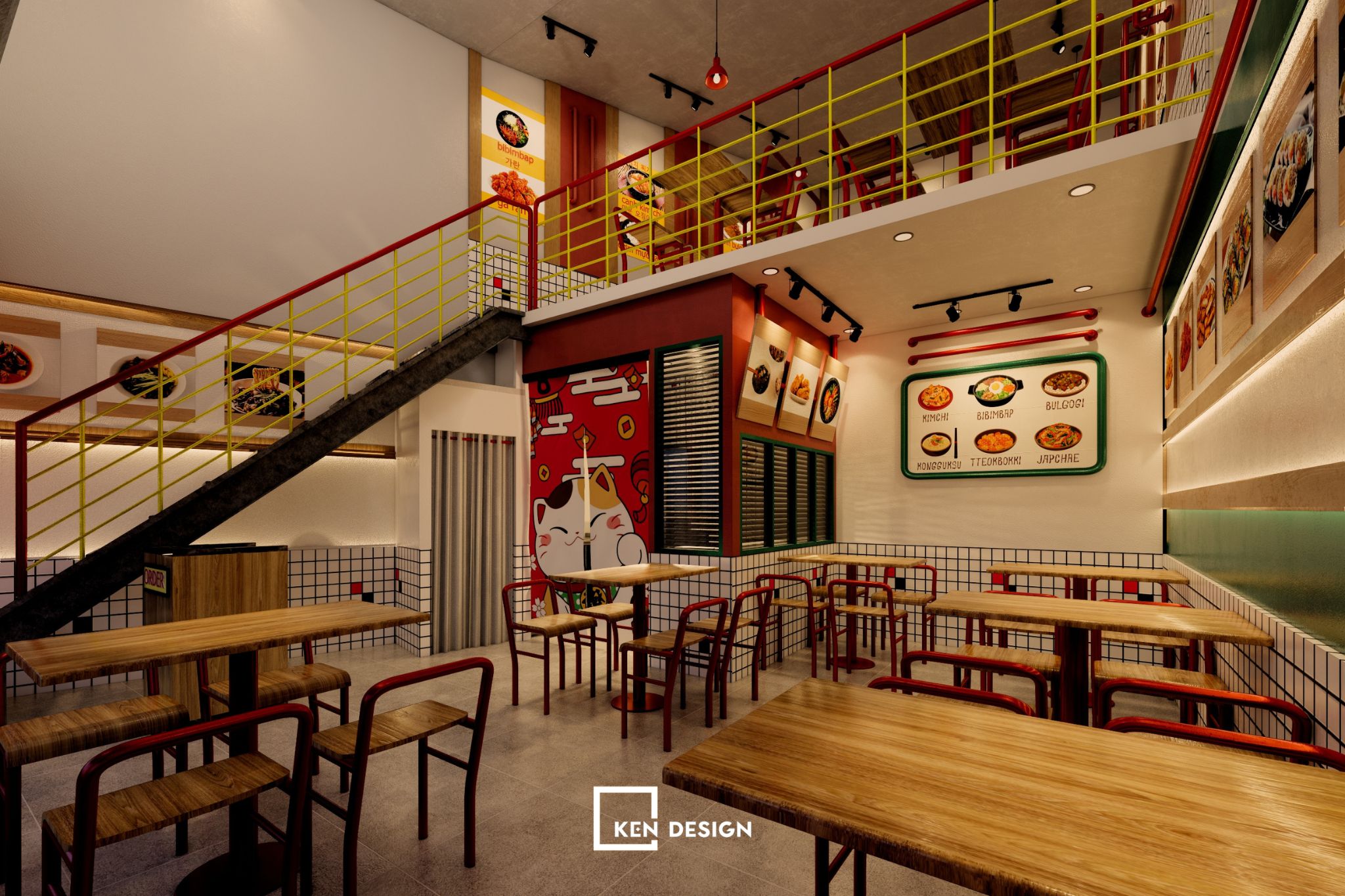 Jjajang restaurant design