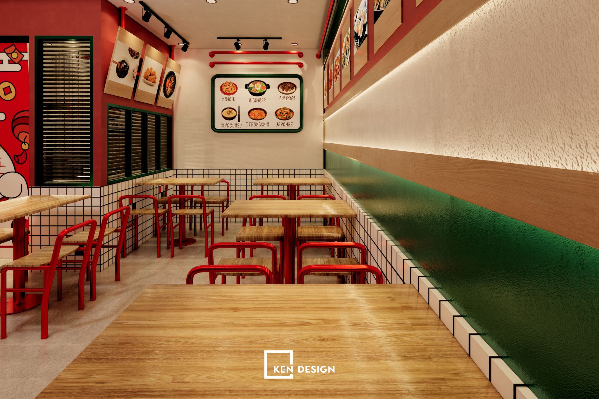 Jjajang restaurant design