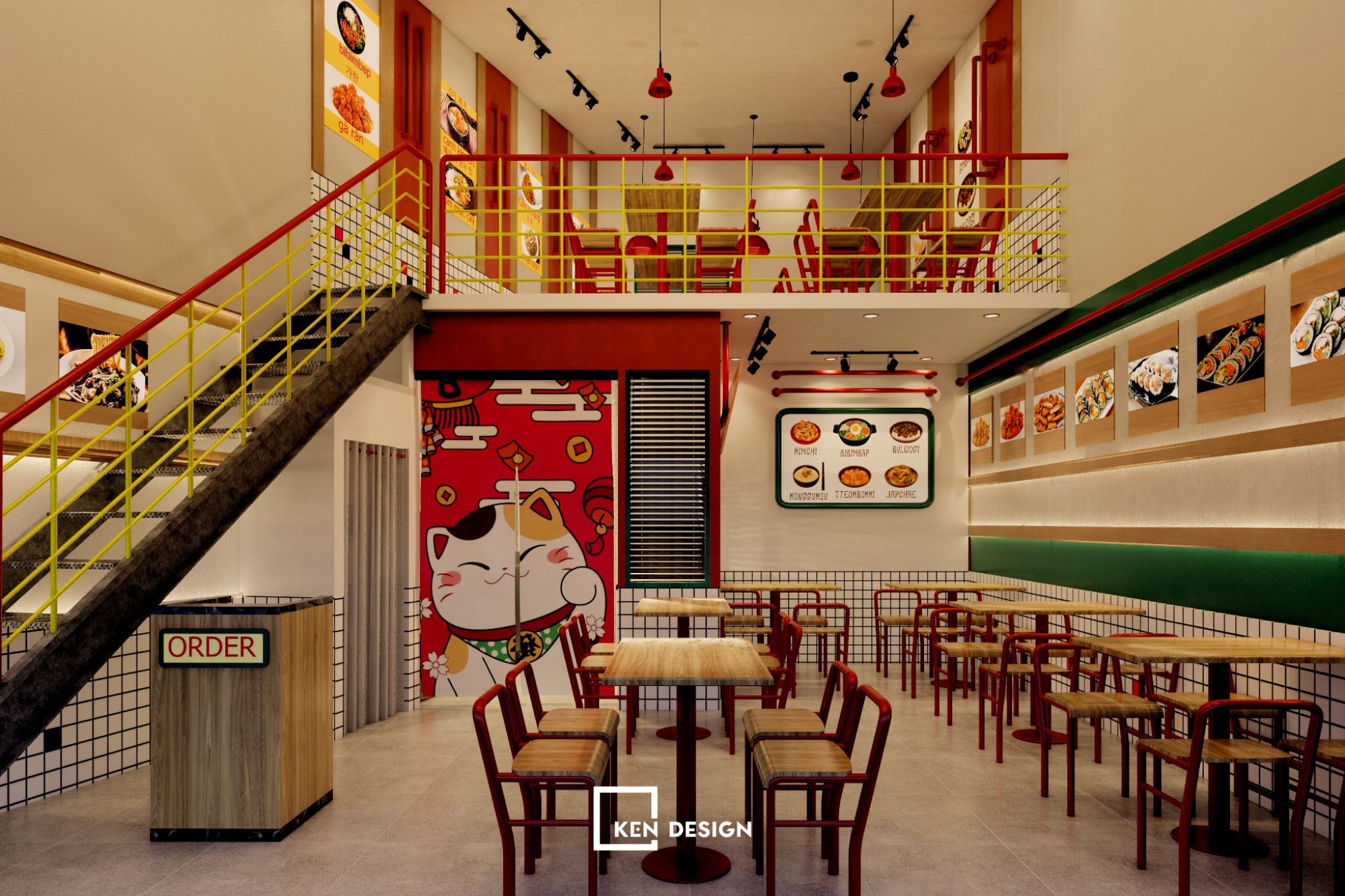 Jjajang restaurant design