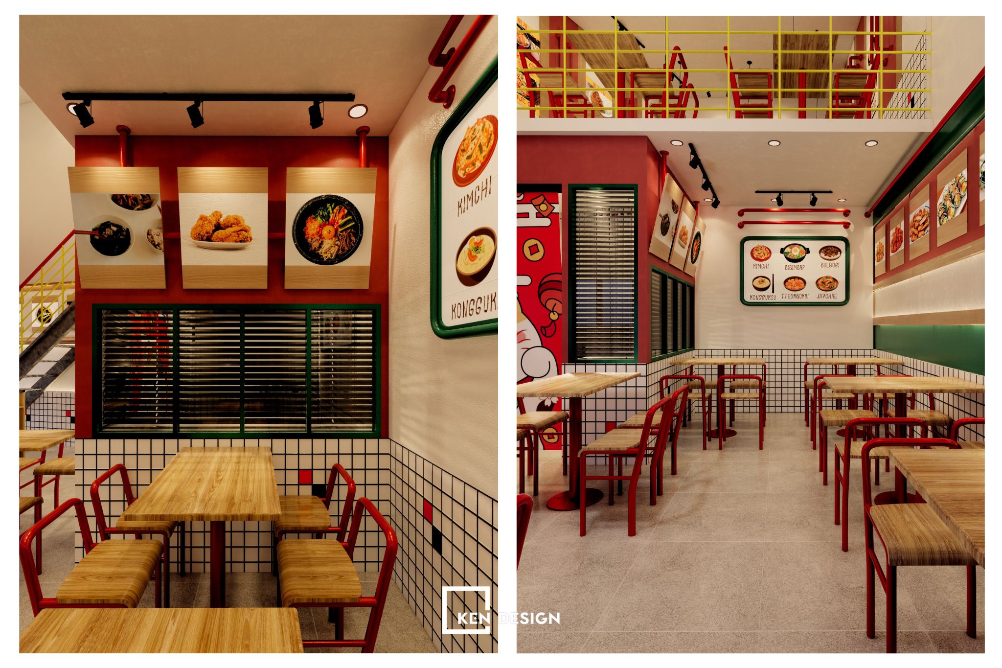 Jjajang restaurant design