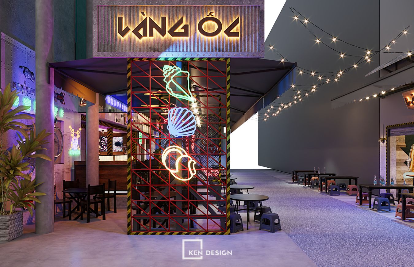 Lang Oc Seafood Restaurant Design