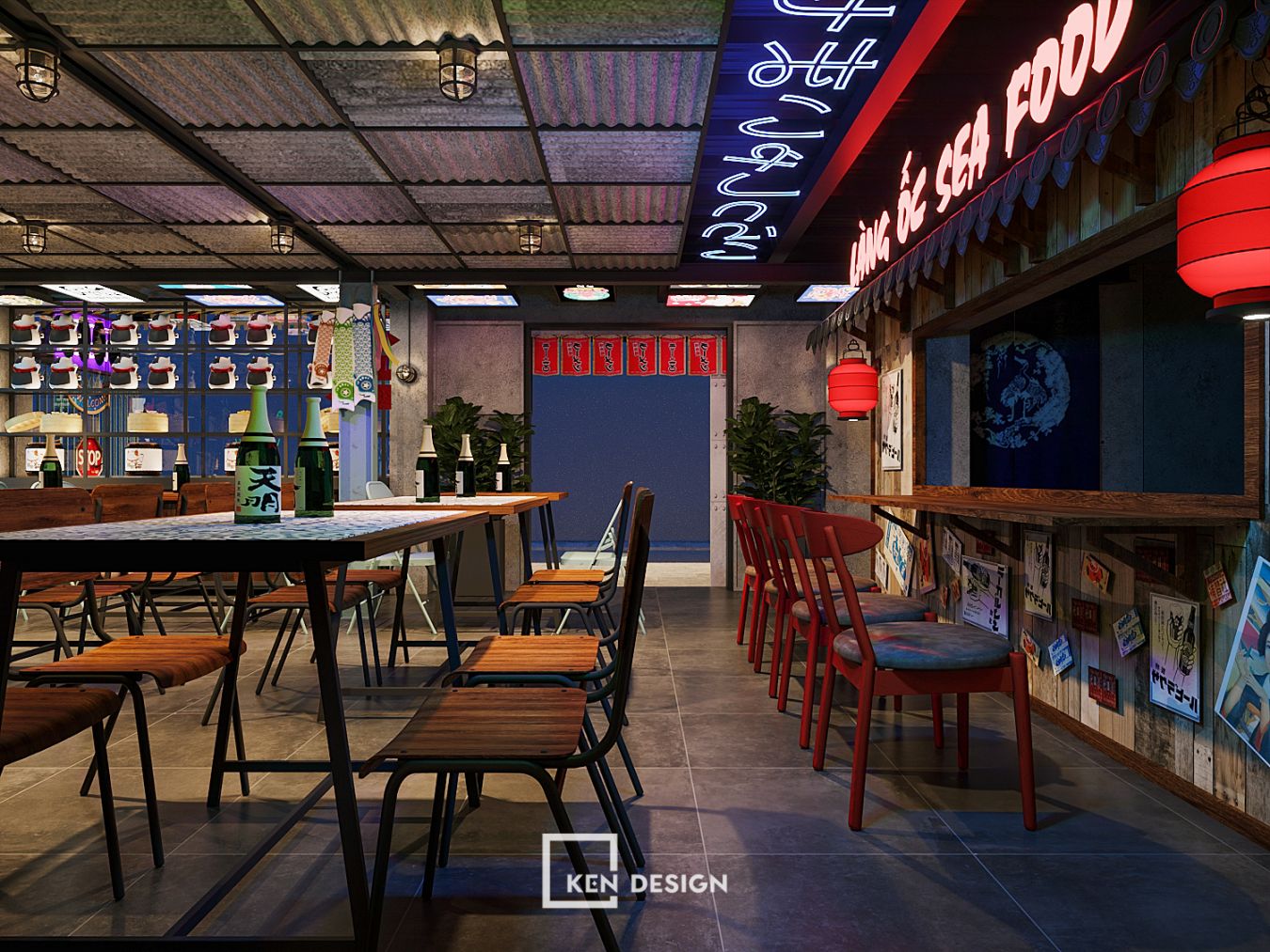 Lang Oc Seafood Restaurant Design