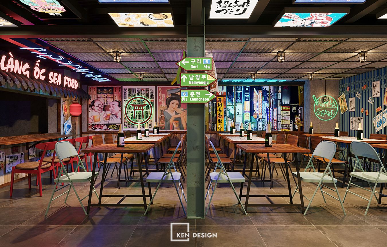 Lang Oc Seafood Restaurant Design