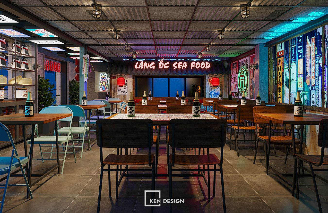 Lang Oc Seafood Restaurant Design