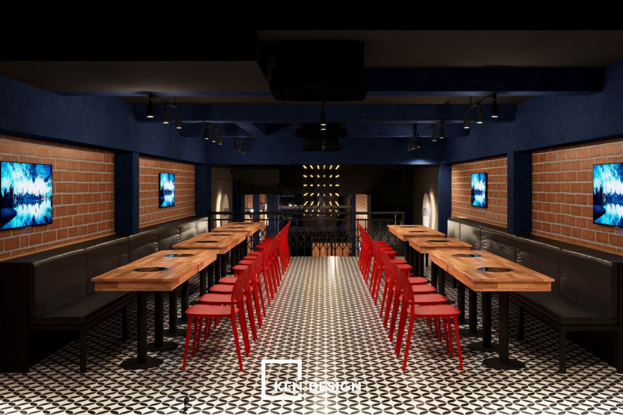 Matjoy Korean Restaurant Design'