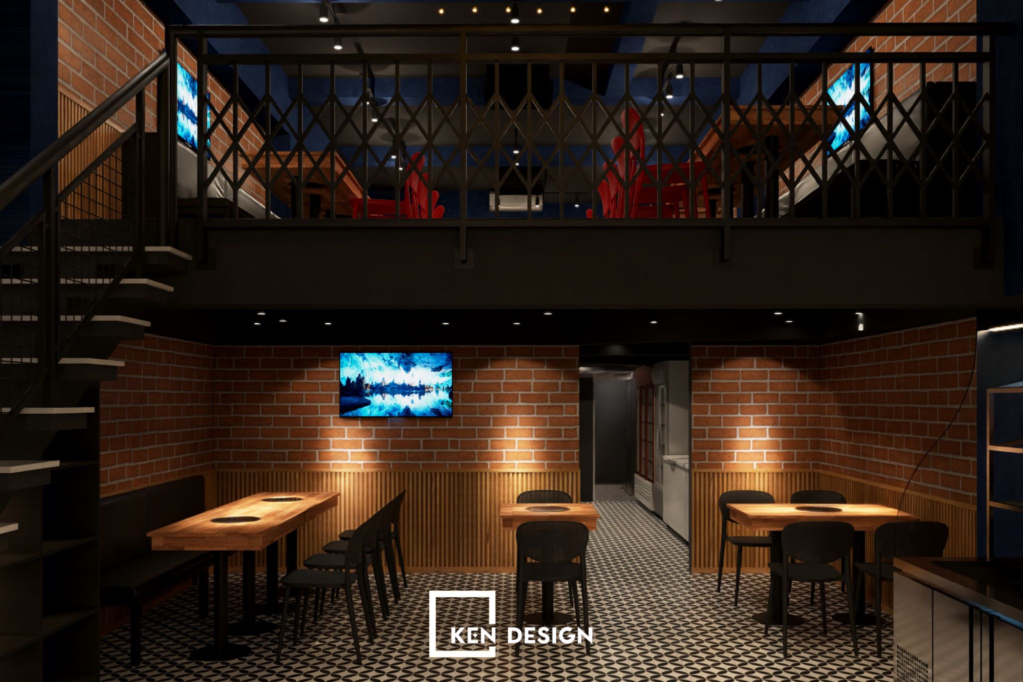 Matjoy Korean Restaurant Design'