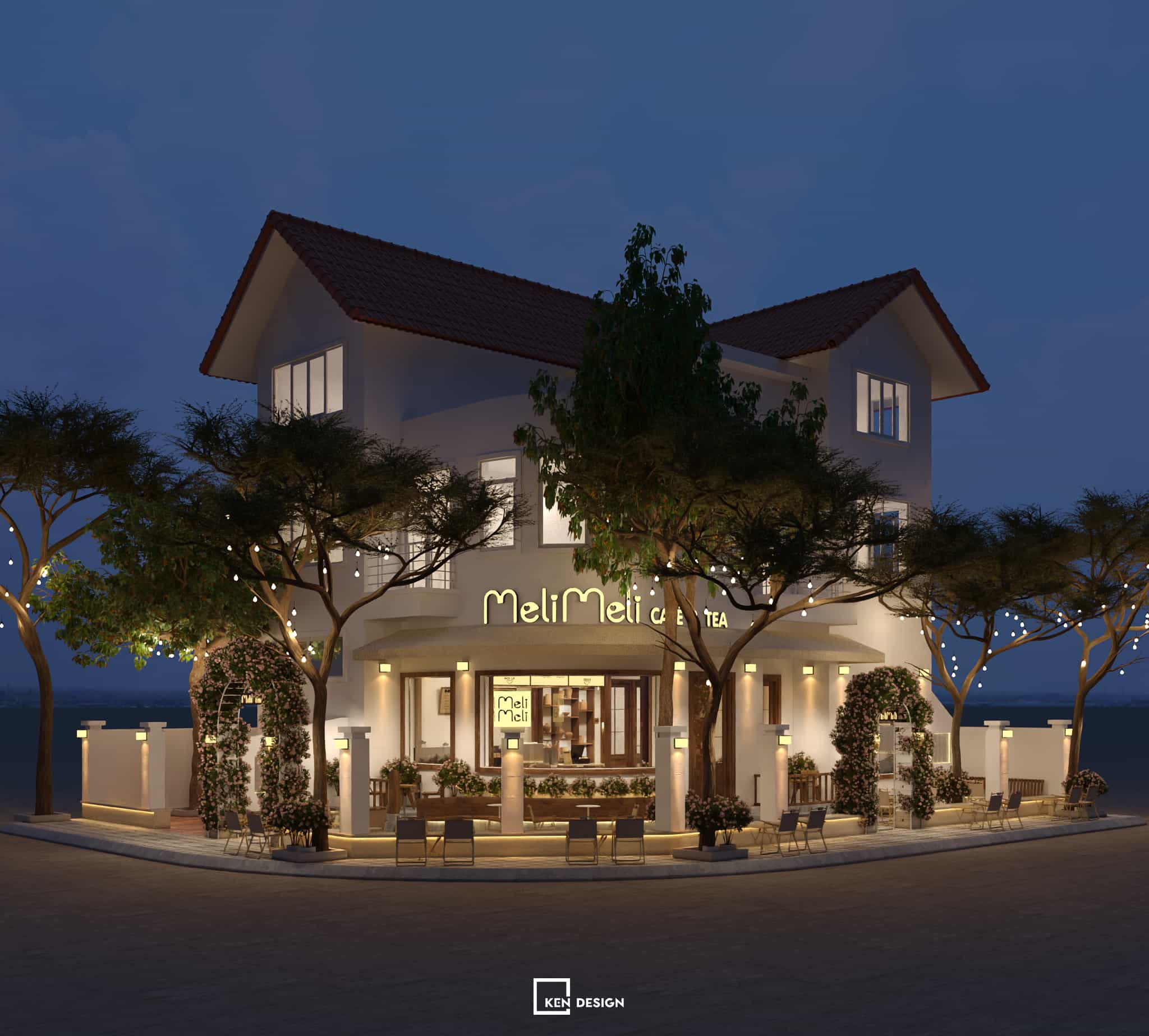 MELIMELI CAFE DESIGN AT HANOI, VIETNAM
