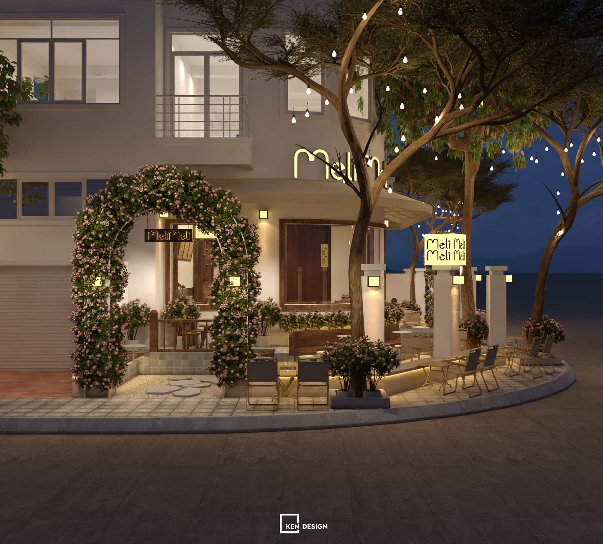 MELIMELI CAFE DESIGN AT HANOI, VIETNAM