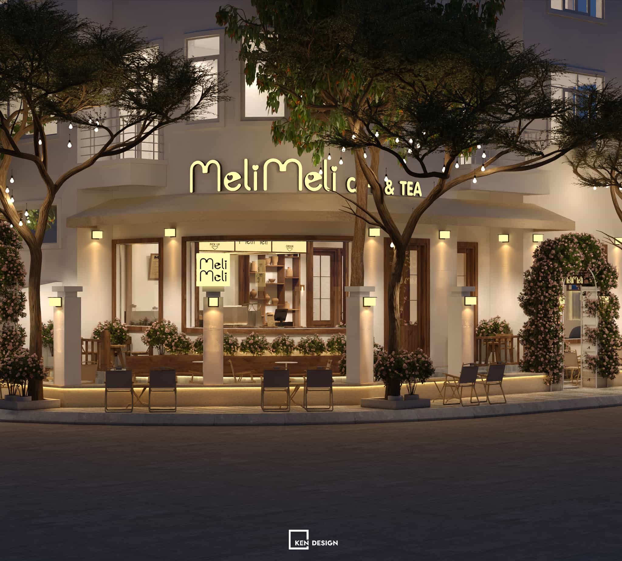 MELIMELI CAFE DESIGN AT HANOI, VIETNAM