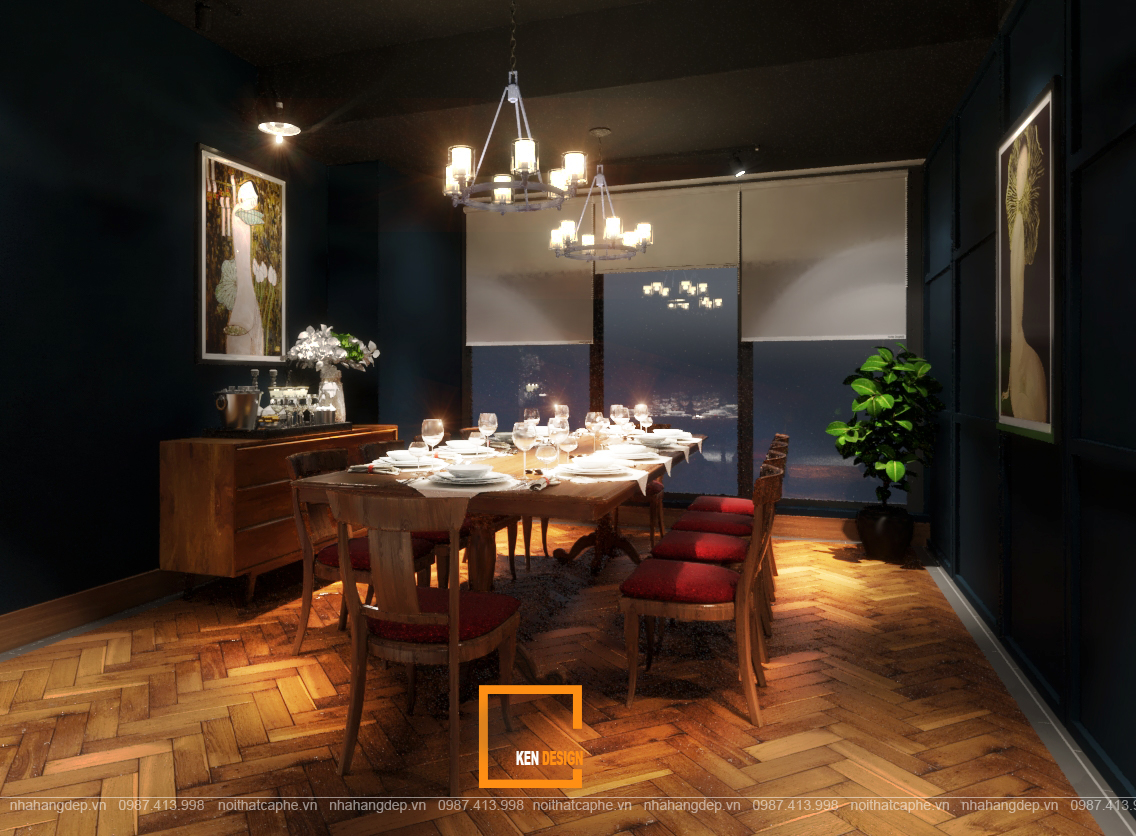 Nam Long restaurant design