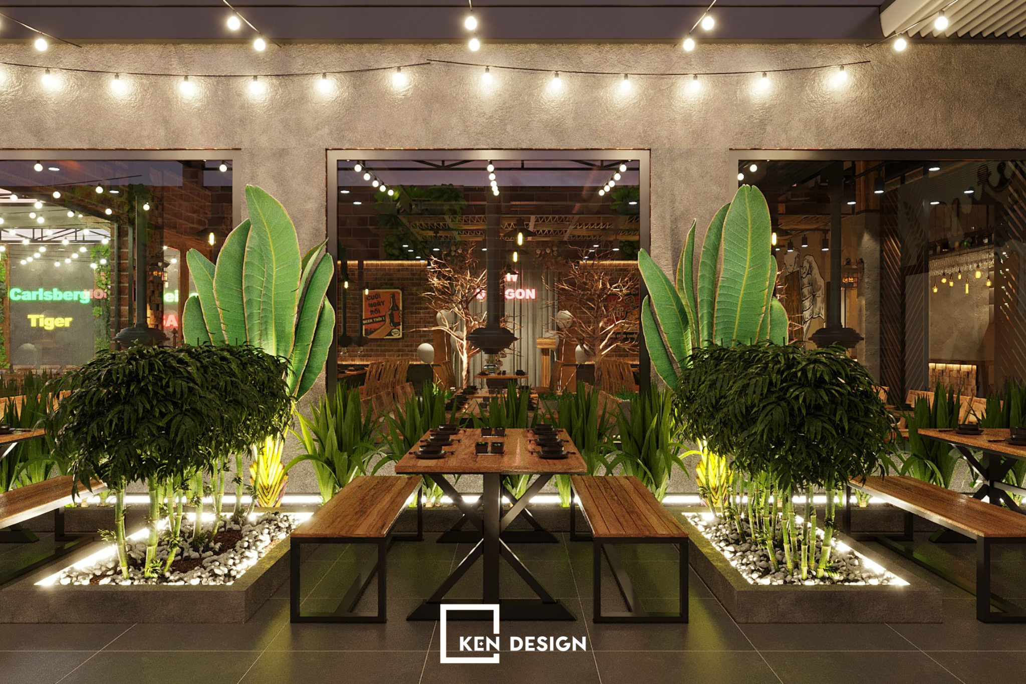 Nghe An seafood restaurant design