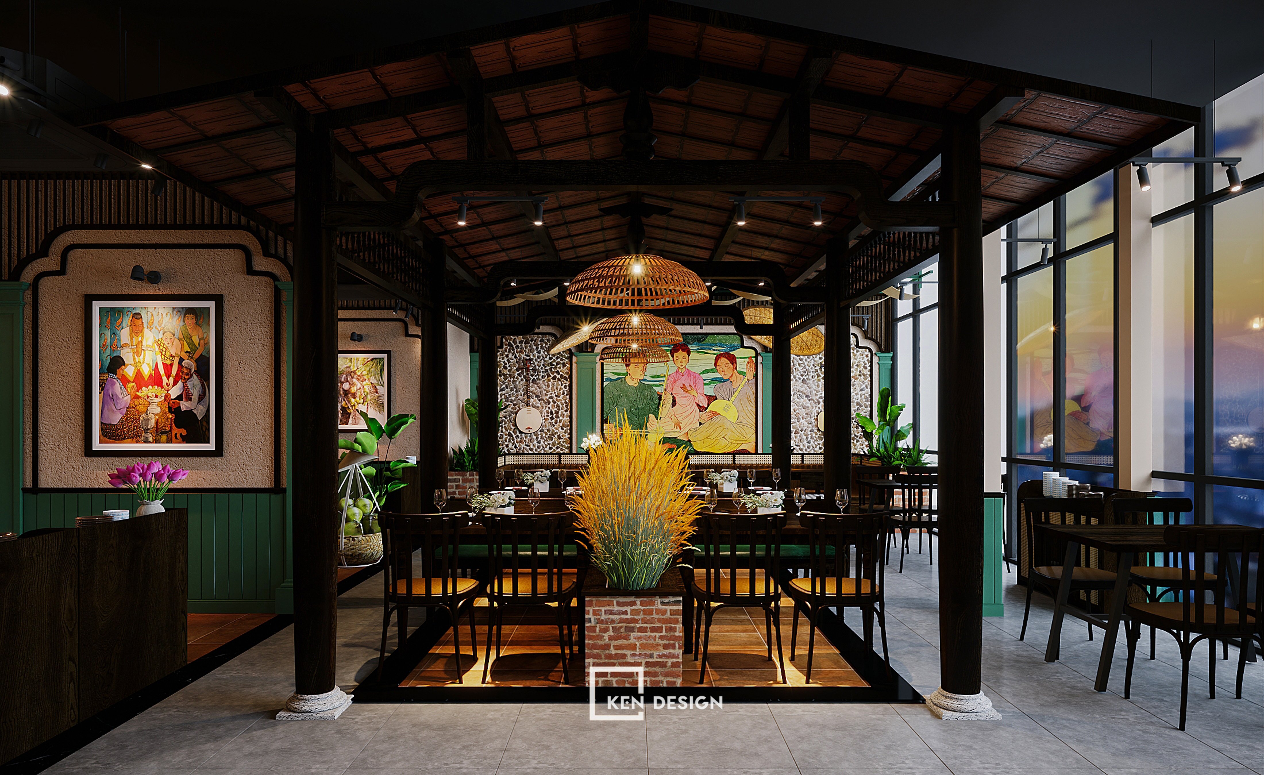 Phuong Nam Yen Lang Restaurant Design