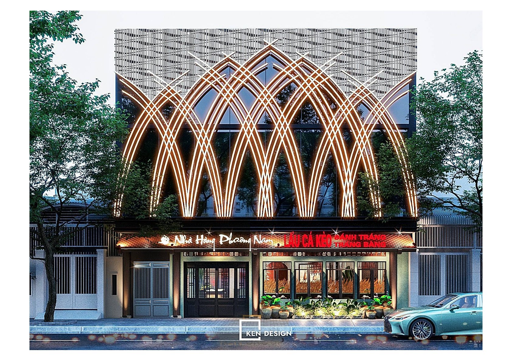 Phuong Nam Yen Lang Restaurant Design