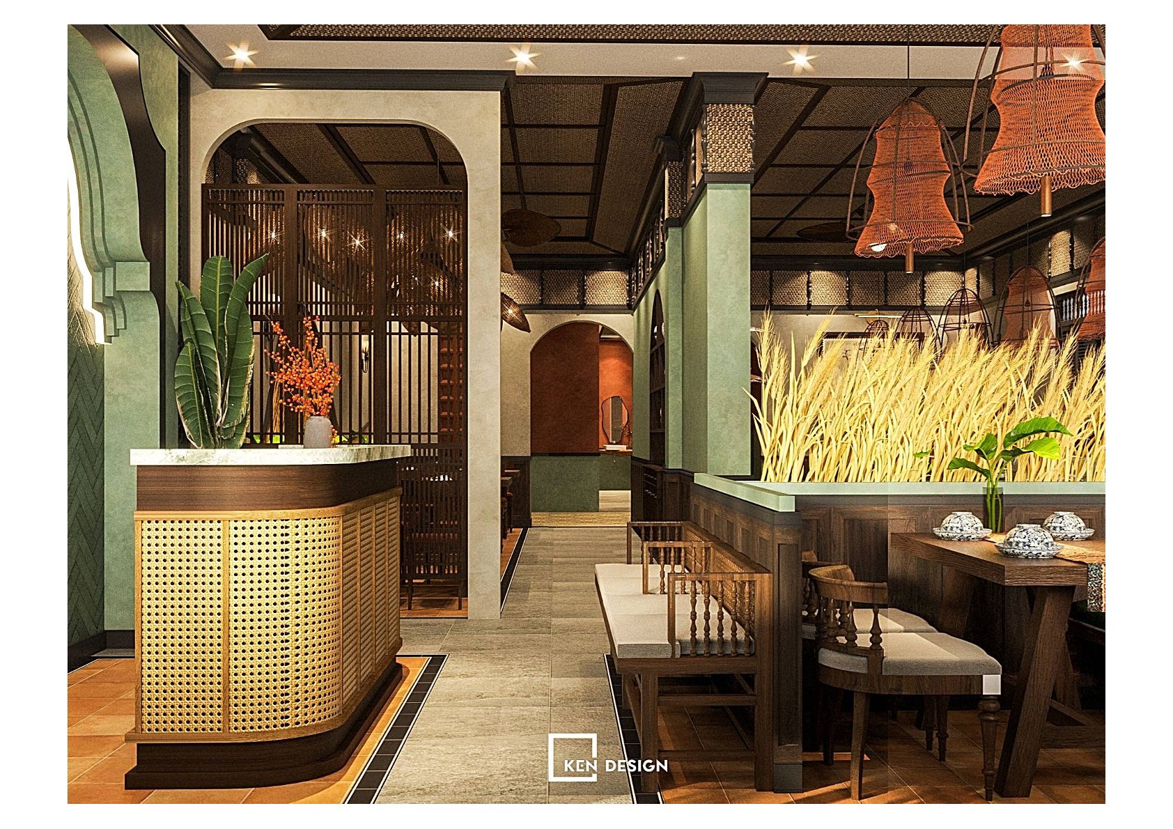 Phuong Nam Yen Lang Restaurant Design