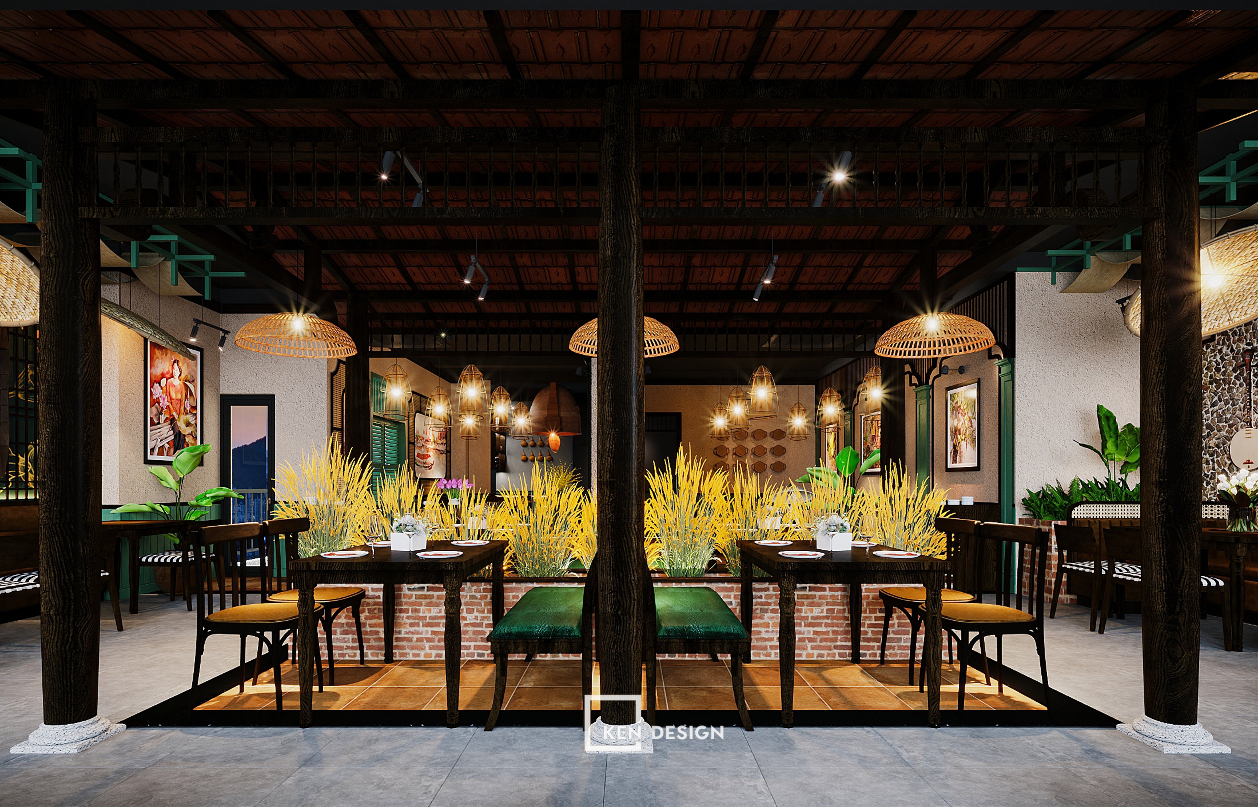 Phuong Nam Yen Lang Restaurant Design