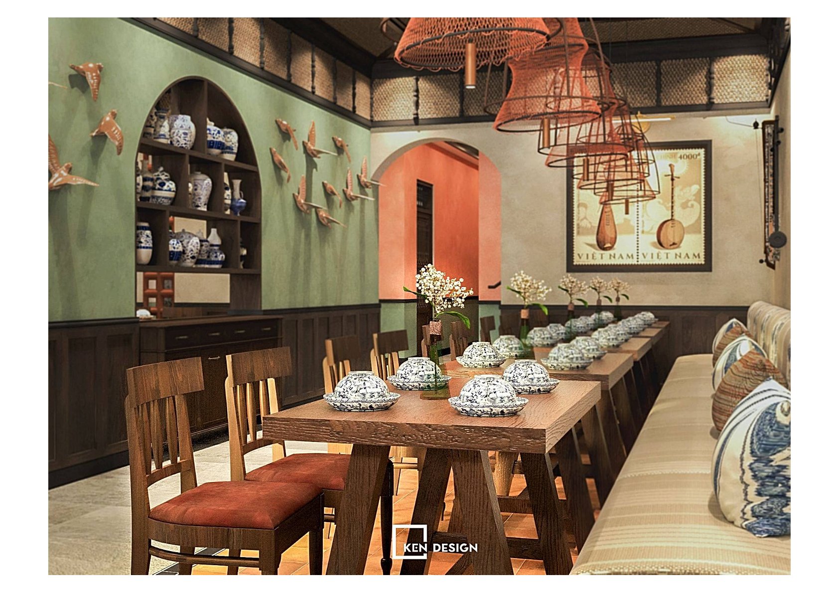 Phuong Nam Yen Lang Restaurant Design