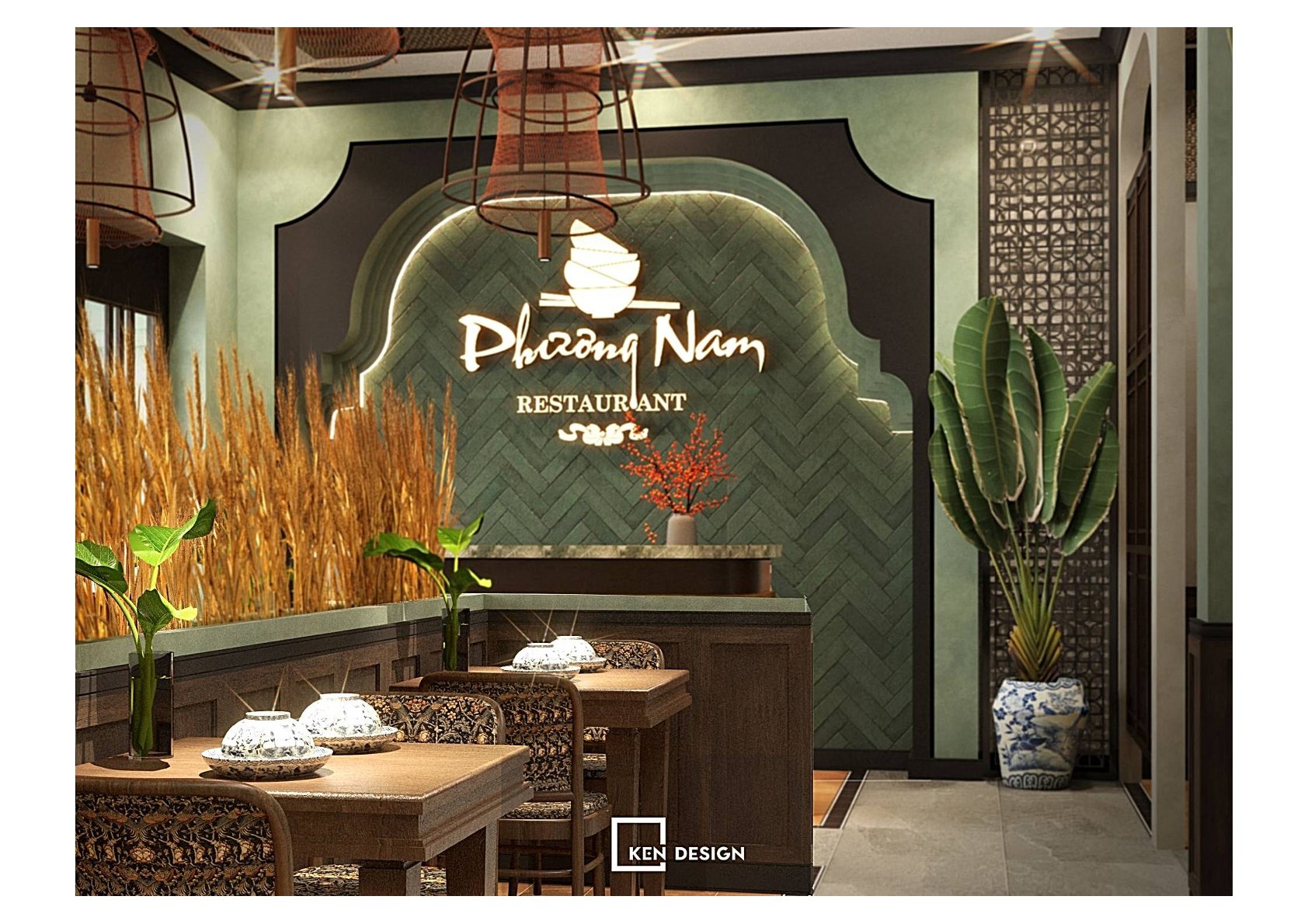 Phuong Nam Yen Lang Restaurant Design