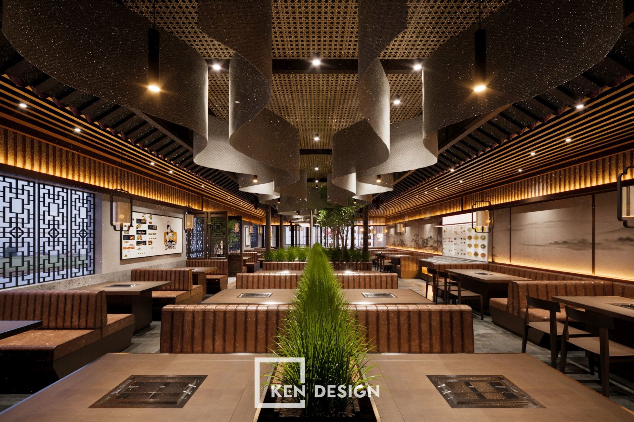 restaurant design in the US