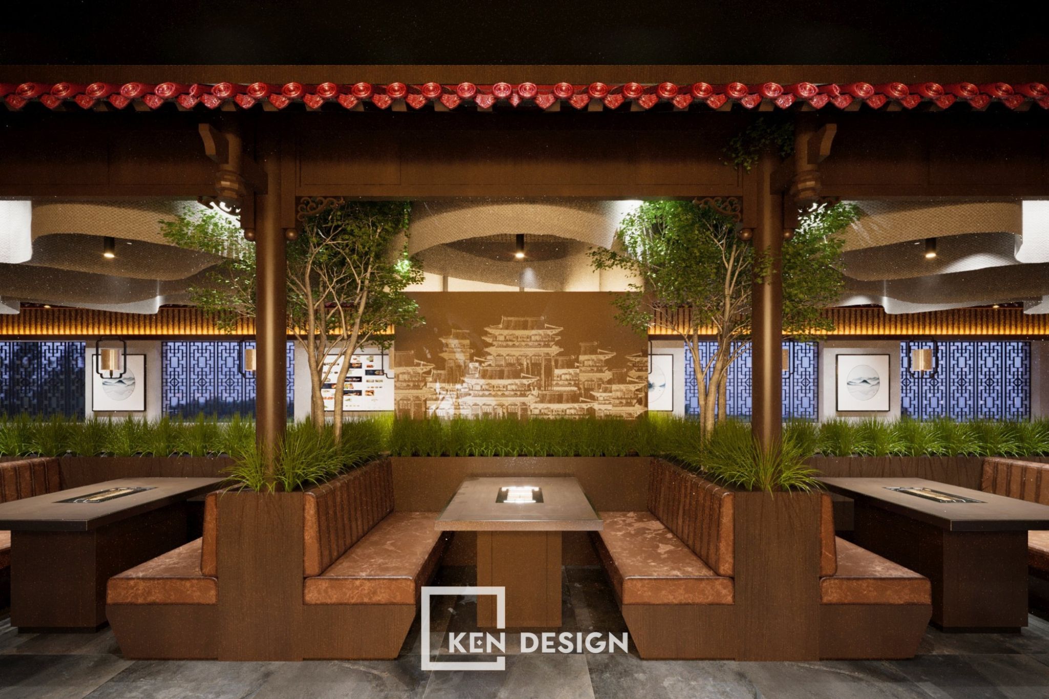 restaurant design in the US