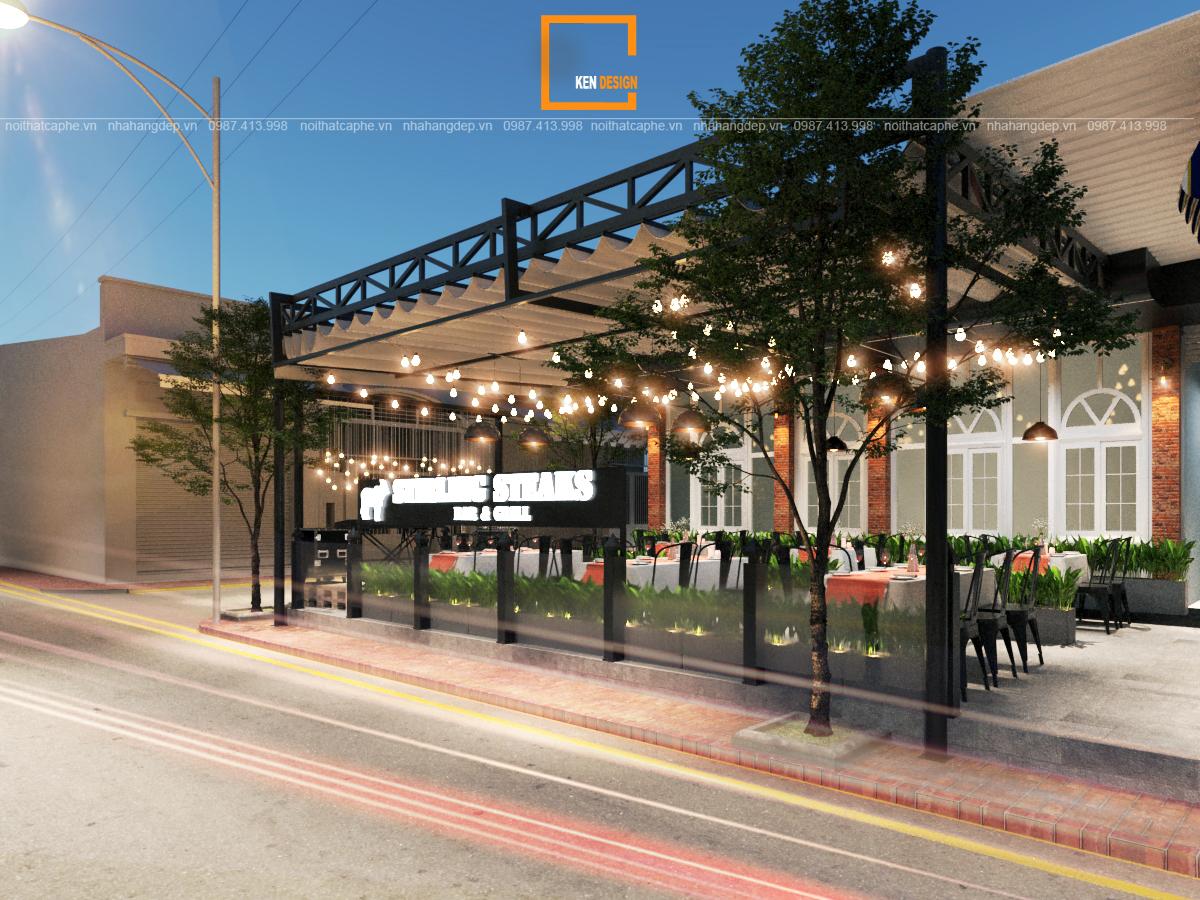  Design of Stirling Steaks restaurant in Ho Chi Minh