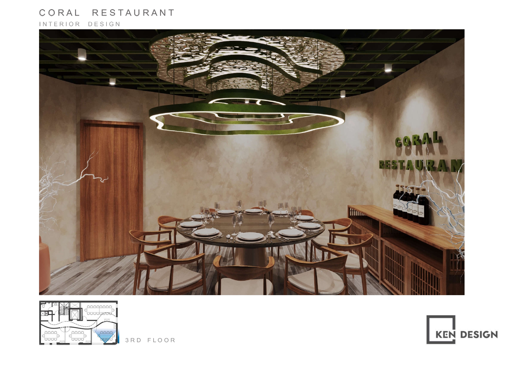 The Design Of Coral Seafood Restaurant 39 