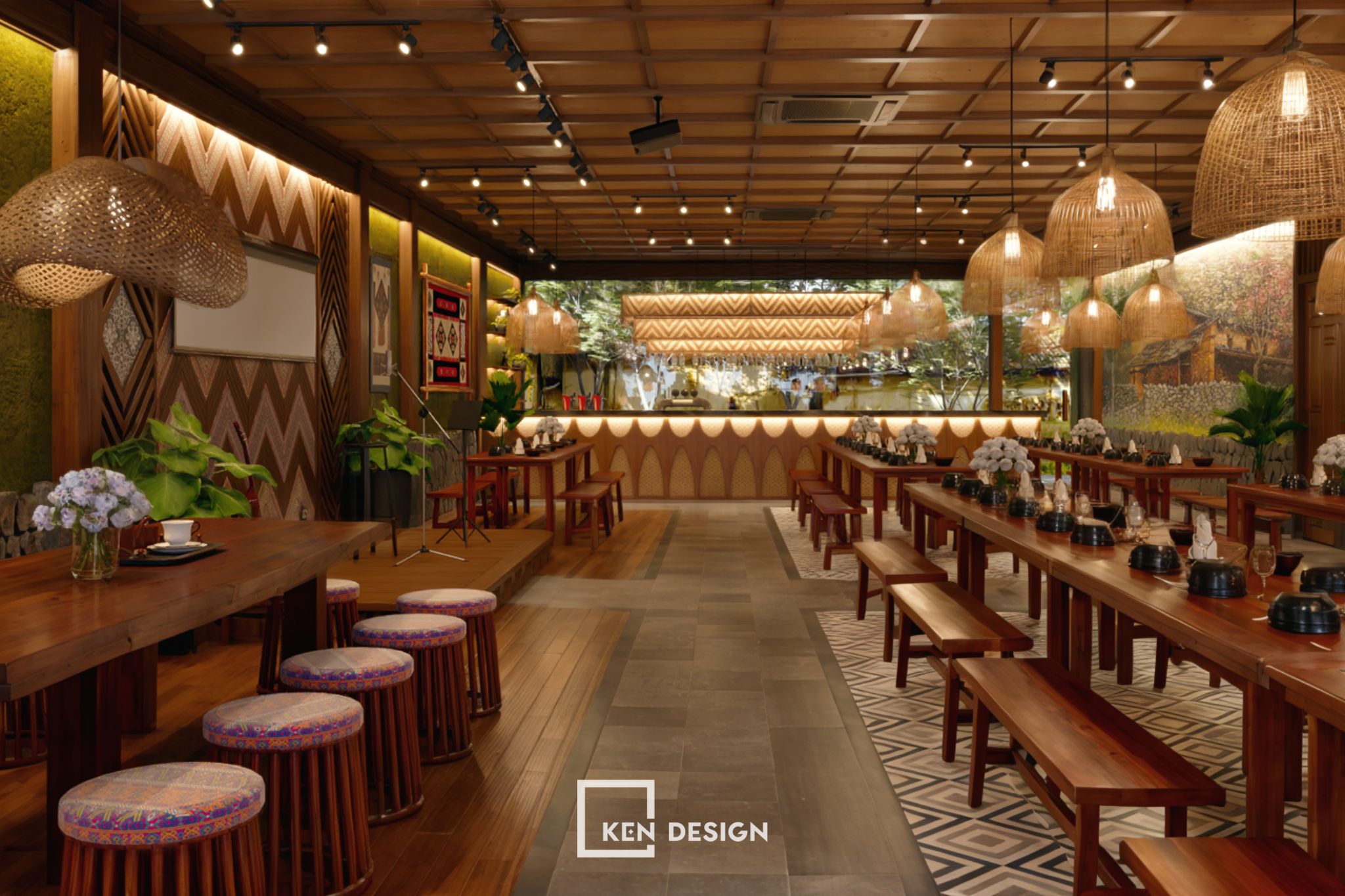 The Design of Hai Dang Restaurant