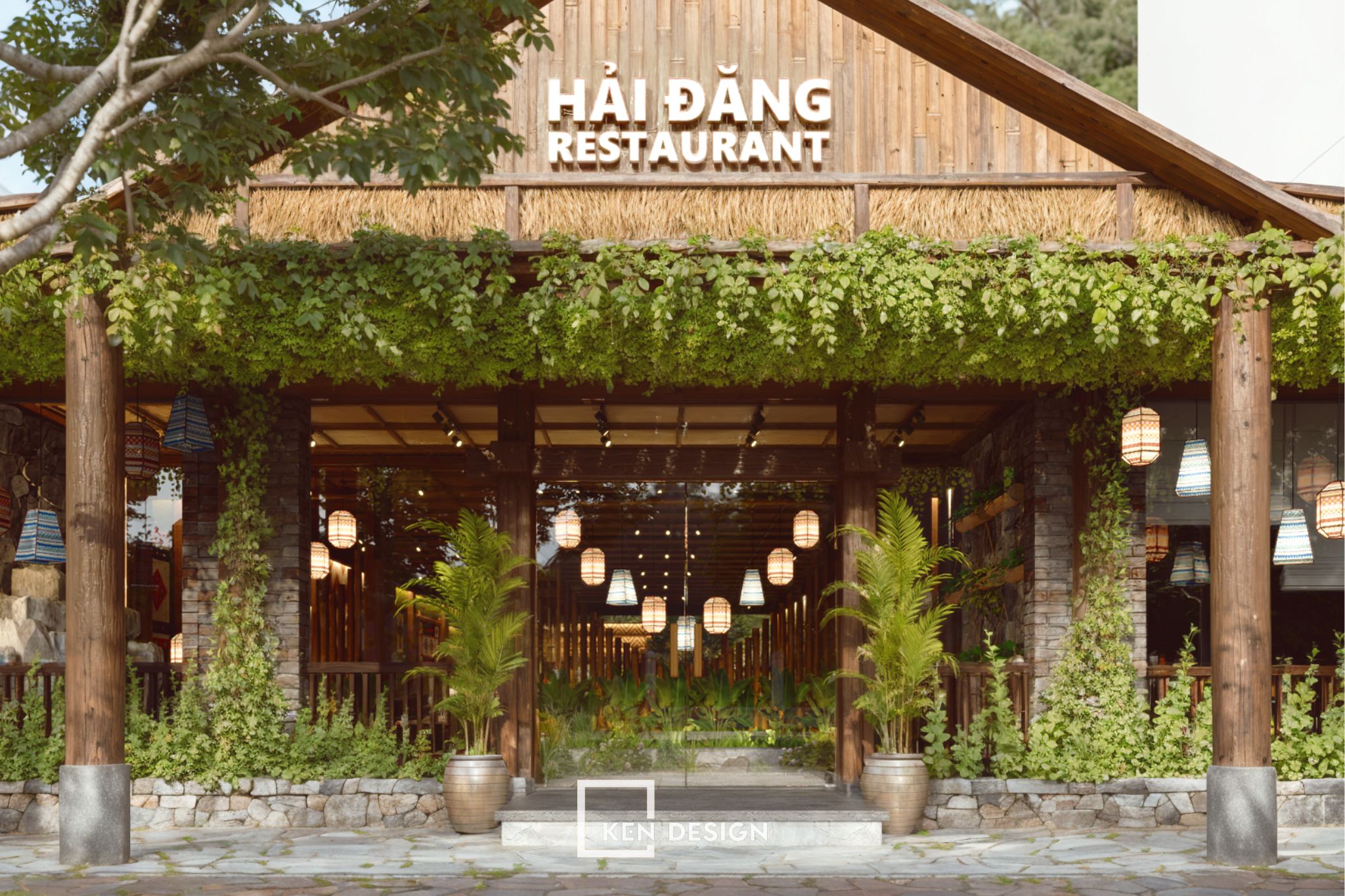 The Design of Hai Dang Restaurant