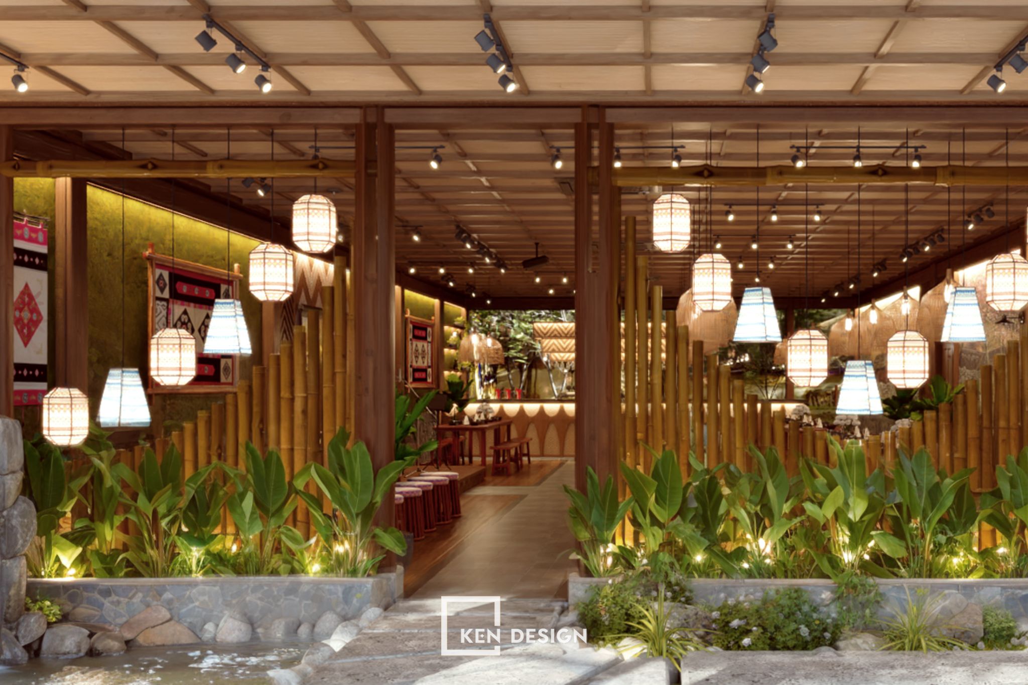 The Design of Hai Dang Restaurant