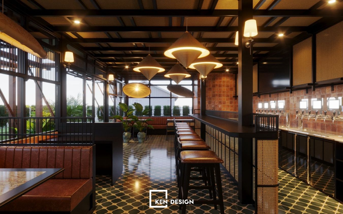 Design of Rice Pub Restaurant in America 