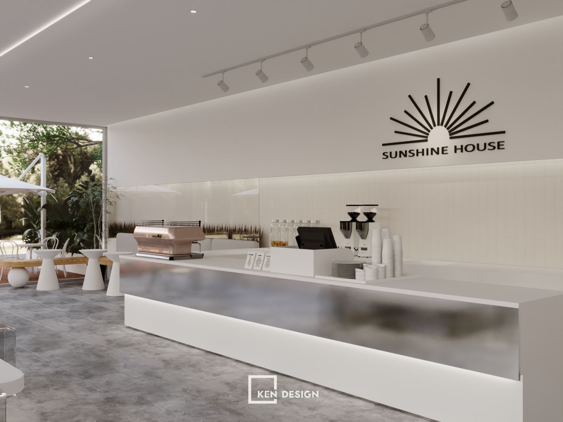 The Design of The Sunshine House Tea Shop 