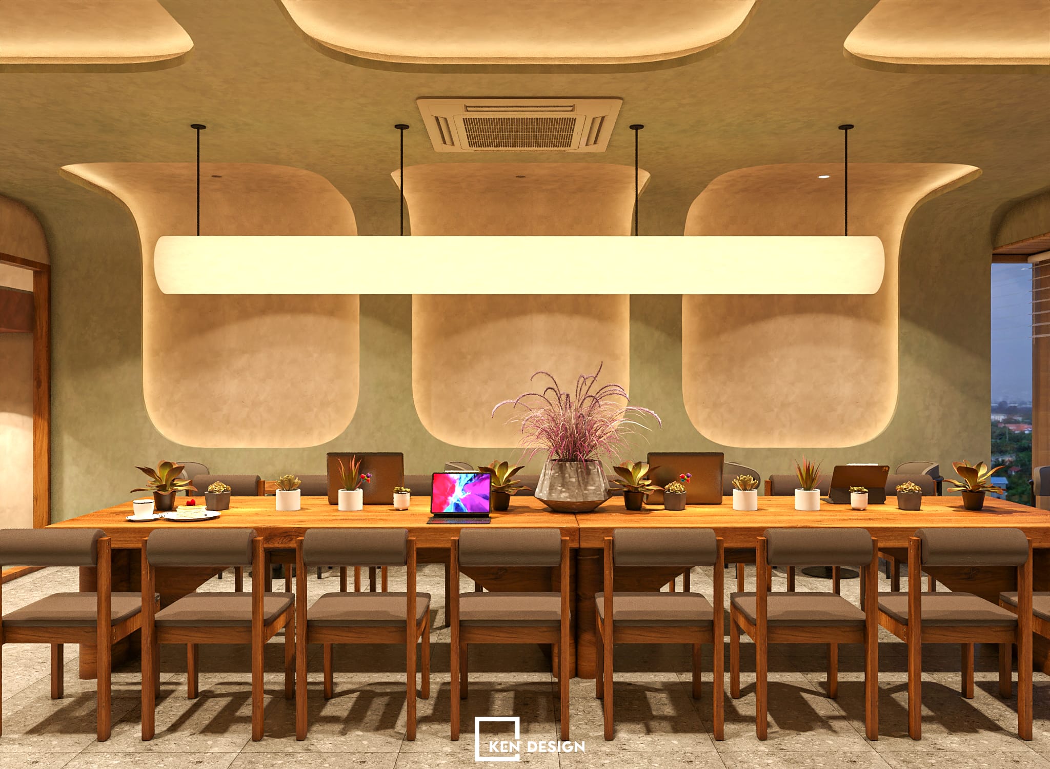 The design of WIN Lucky coffee & tea in Vietnam