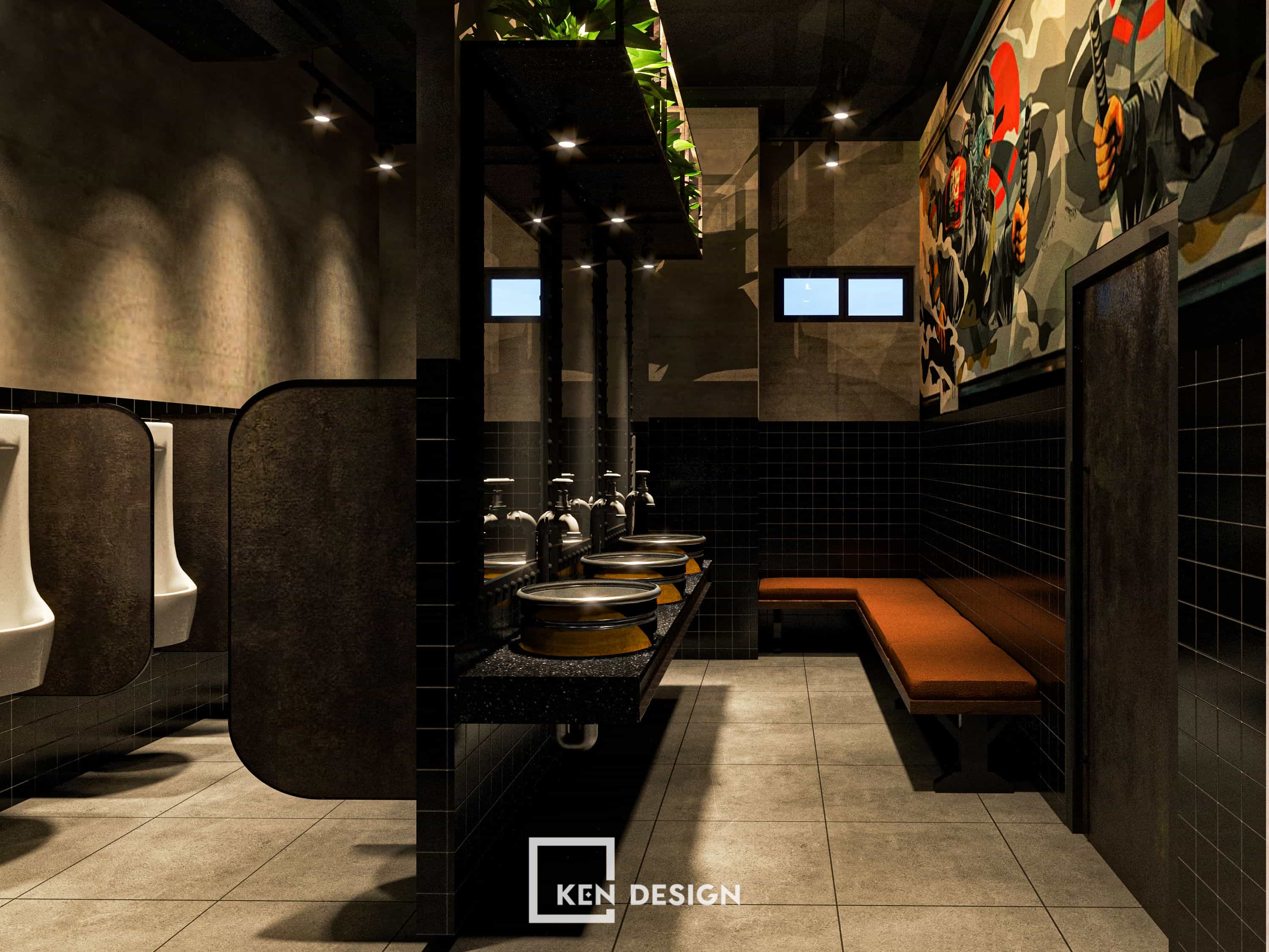 The design project of The Gangs Airport Restaurant