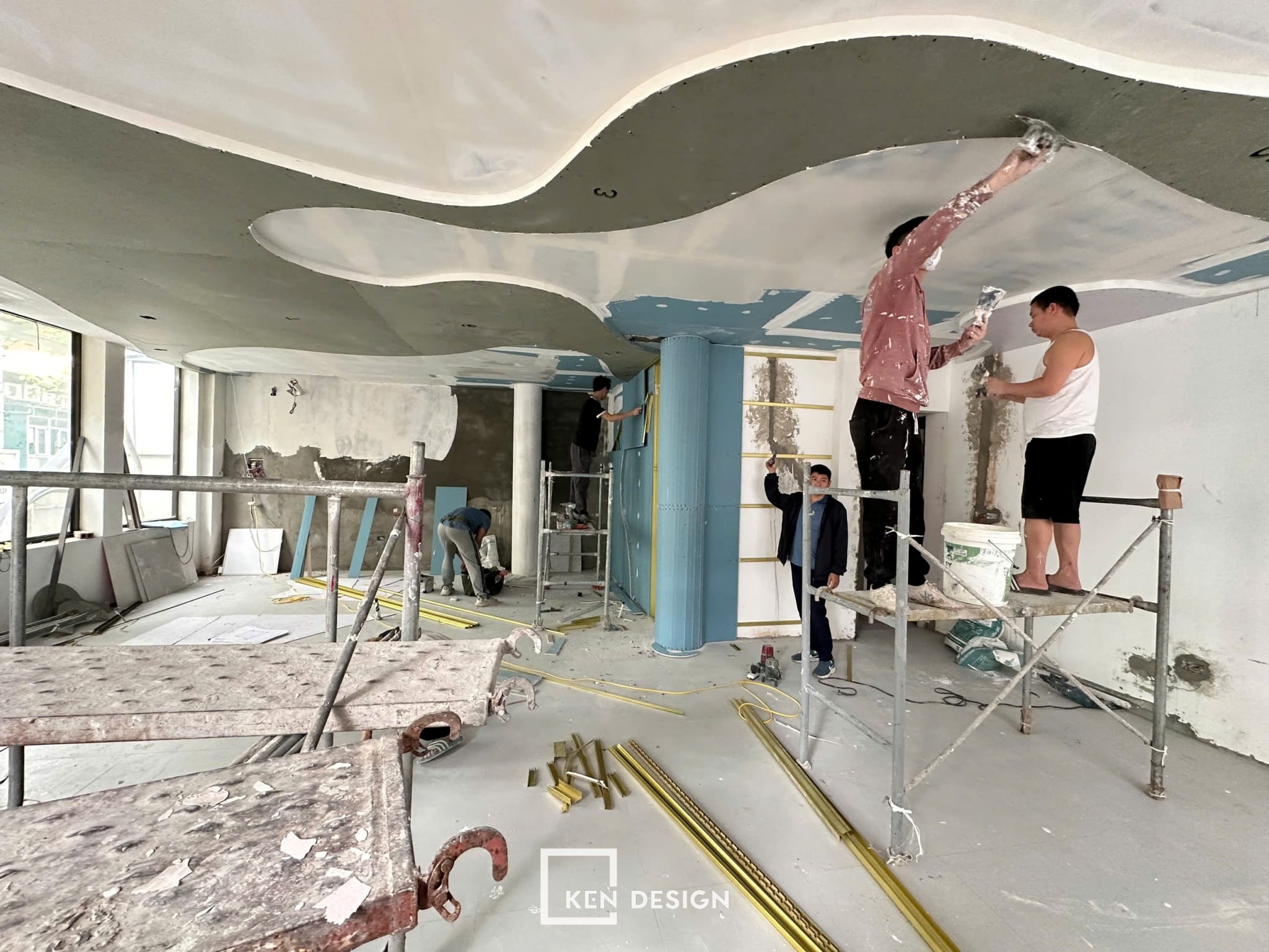 The Bong Bieng Cafe Construction Project at Đoi Can