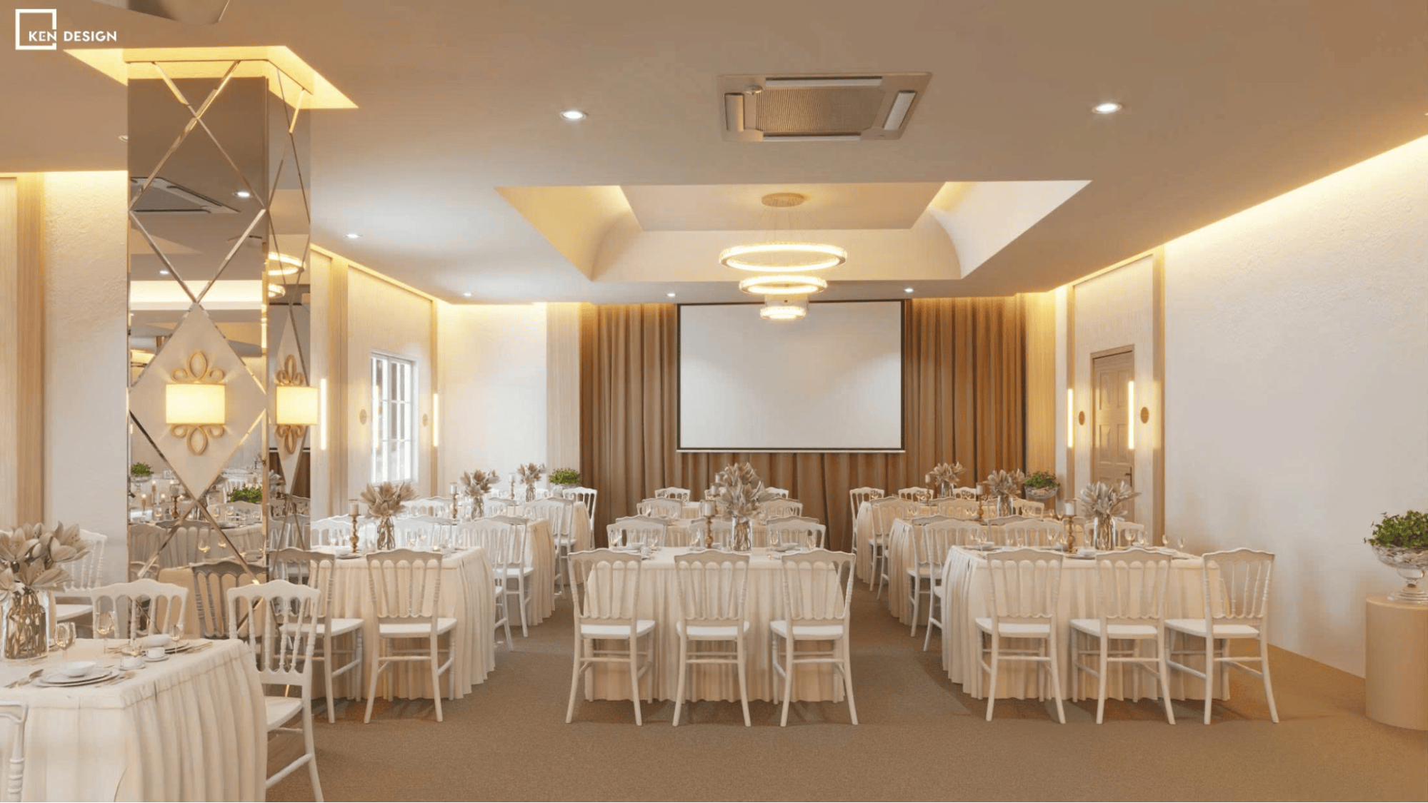 Minh Trí Wedding Restaurant Design