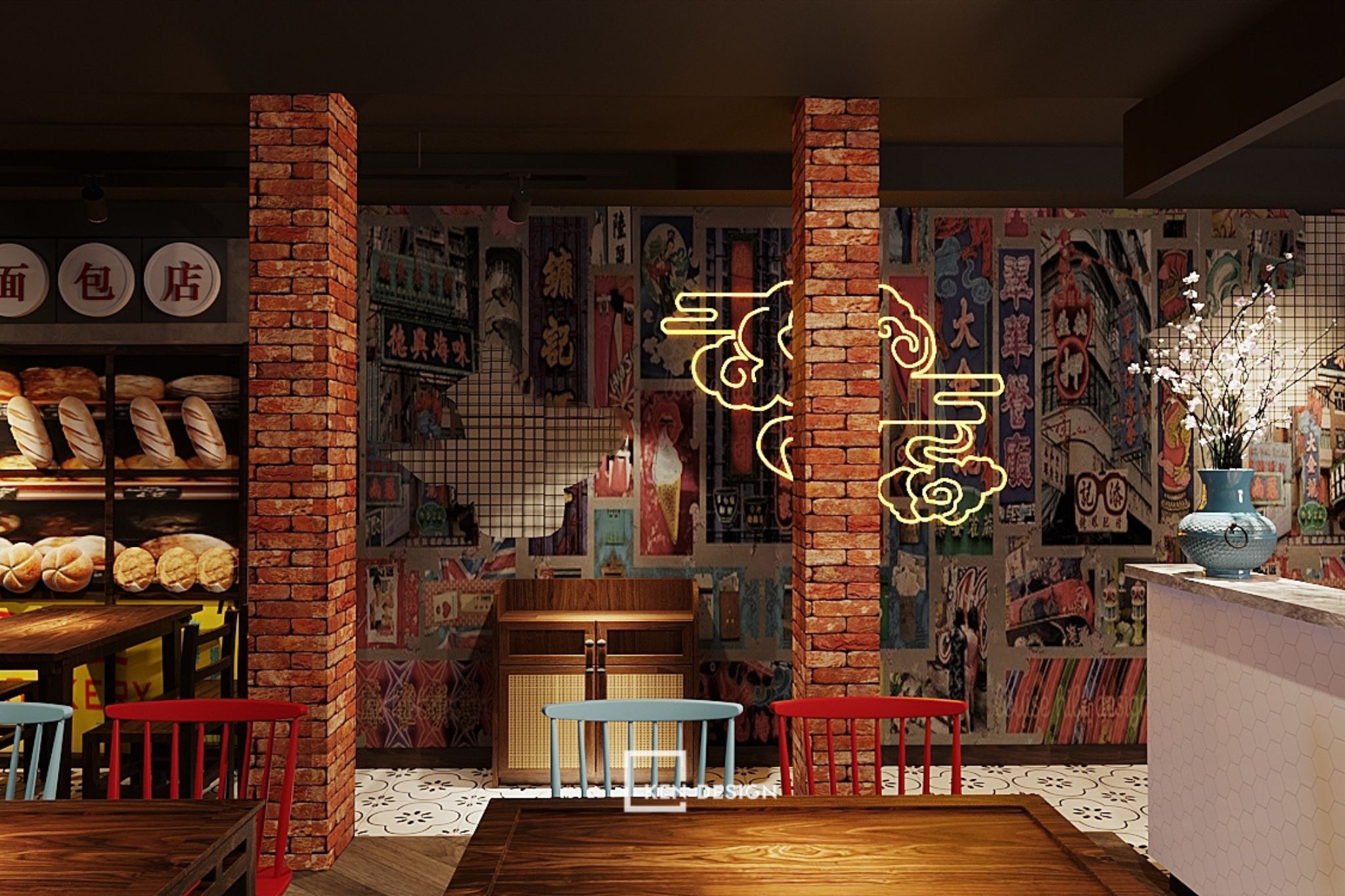 The Design Of YiYin Restaurant