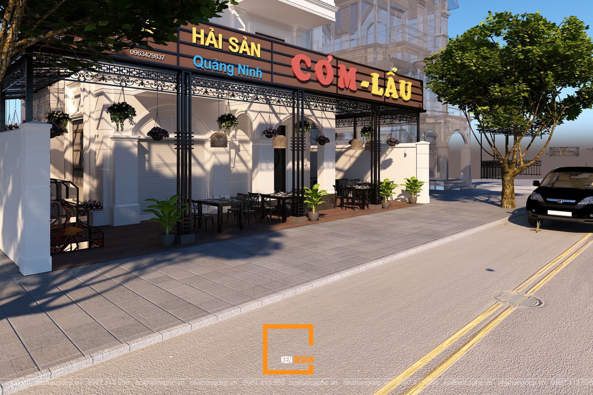 restaurant-and-hotel-model