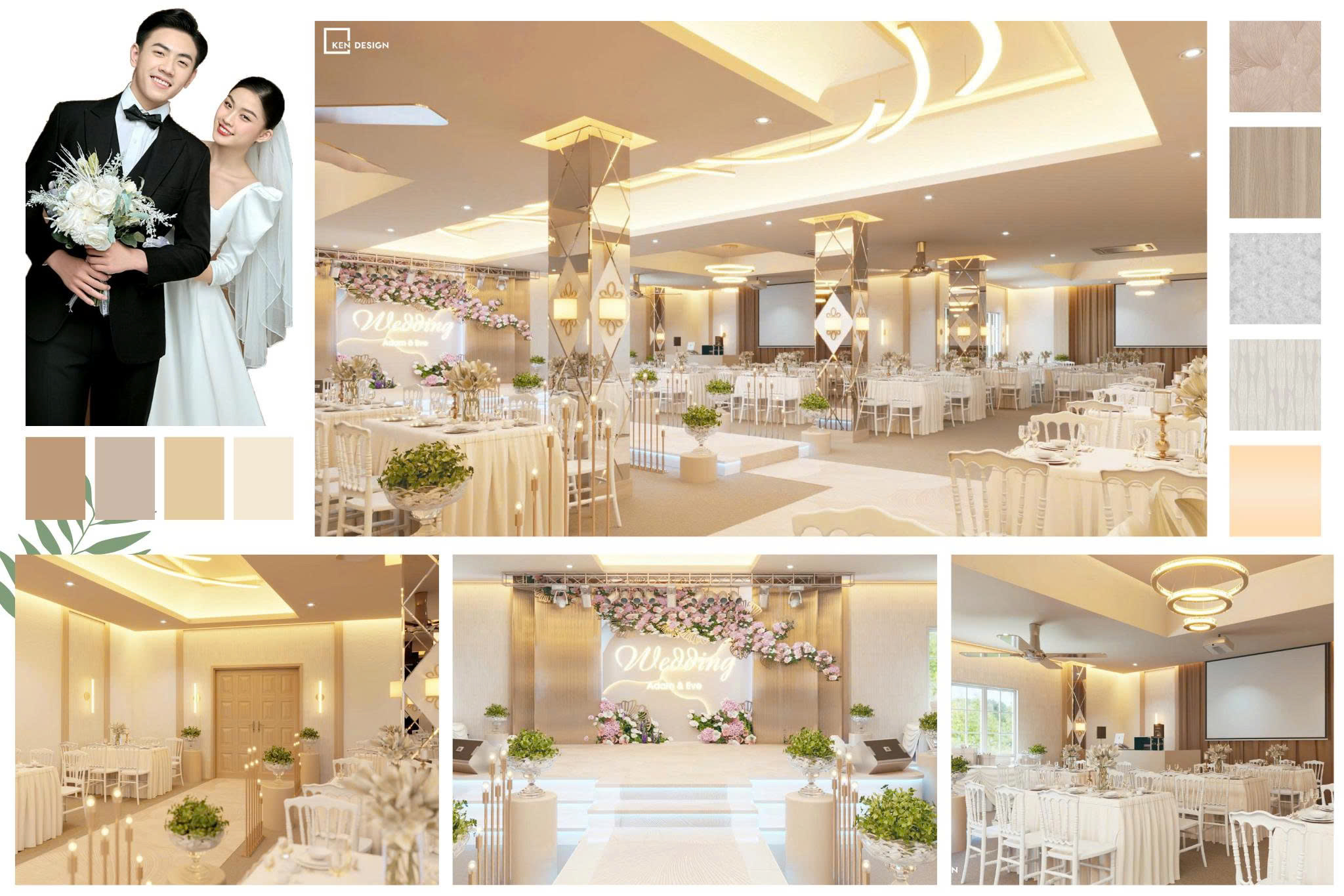 Minh Trí Wedding Restaurant Design
